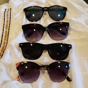 Lot of 4 pairs of sunglasses